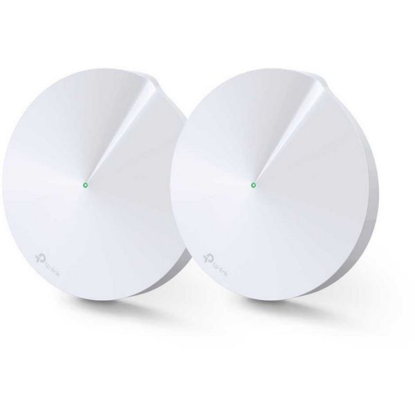 Бесшовный Mesh роутер TP-LINK DECO M5(2-PACK) AC1300, белый, 2 шт. в комплекте