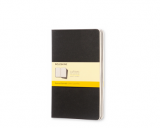 Блокнот Moleskine CAHIER JOURNAL LARGE 80 стр обложка черный