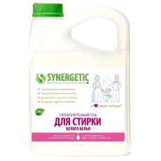 Гель для стирки Synergetic Белое белье универсал , 2,75 л