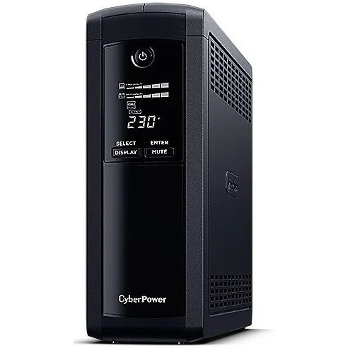 Источник бесперебойного питания CyberPower VP1600EILCD черный, 1600BA