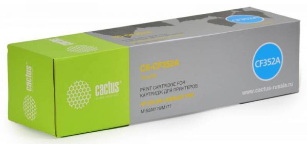 Картридж для принтера и МФУ Cactus CS-CF352A желтый