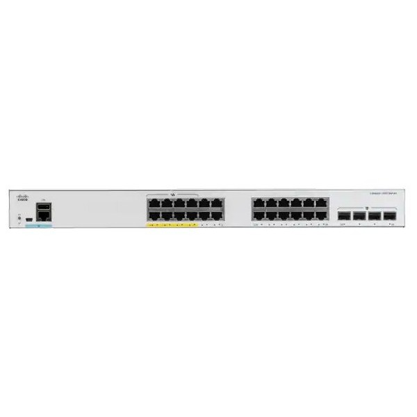 Коммутатор Cisco C1000-24T-4X-L 24x1 Гбит/сек, управляемый