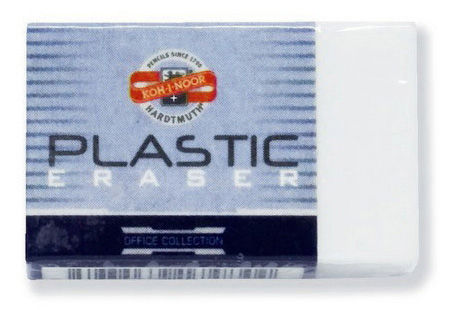 Ластик KOH-I-NOOR Plastic 4770 каучук белый