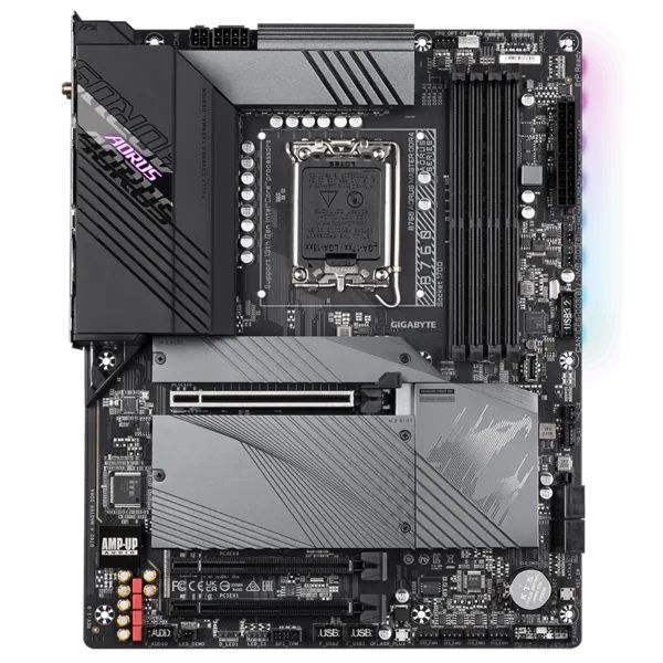 Материнская плата Gigabyte B760 AORUS MASTER DDR4 LGA 1700, Intel B760, ATX, retail