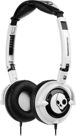 Наушники Skullcandy S5LWCY-074 LOWRIDER White black w/Mic