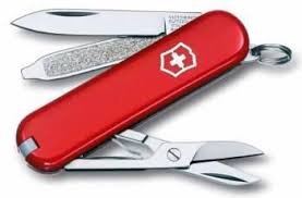 Нож туристический Victorinox Classic 0.6223-012, пластик/сталь Красный