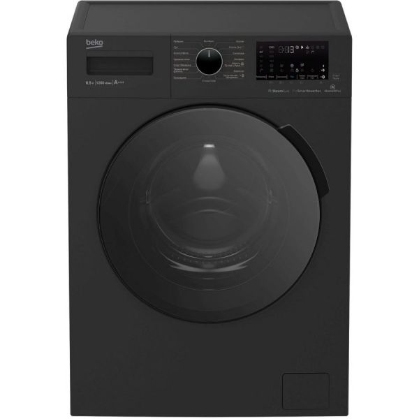 Стиральная машина BEKO WSPE6H616A фронтальная 6,5 кг антрацит