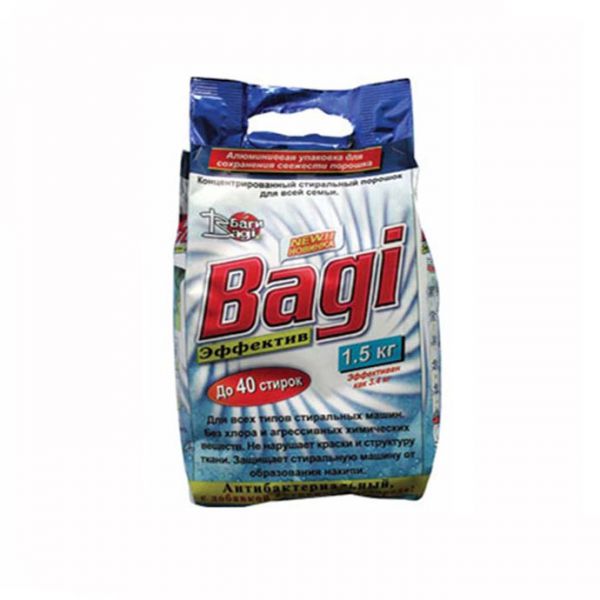 Стиральный порошок Bagi ЭФФЕКТИВ 1500 г