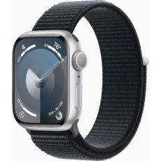 Умные часы Apple Watch Series 9 2023 45 мм серебристый/темная ночь [mr9r3ll/a]