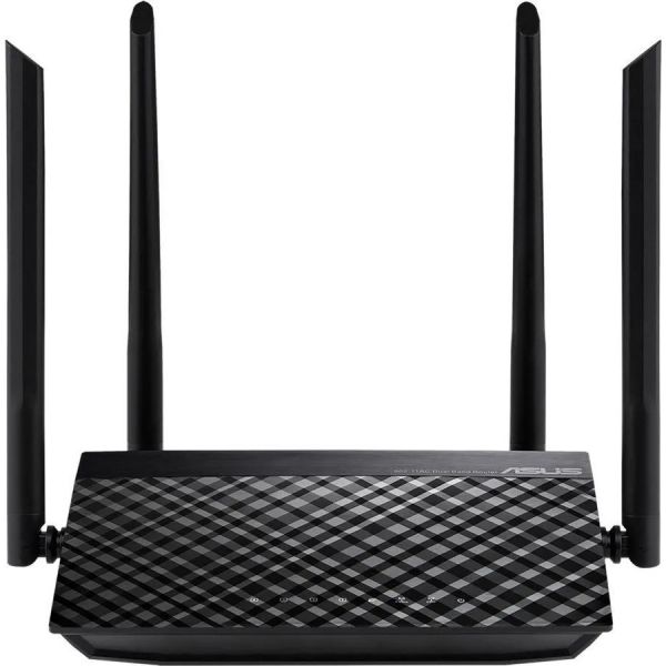 Wi-Fi роутер ASUS RT-AC1200 V2 AC1200 черный