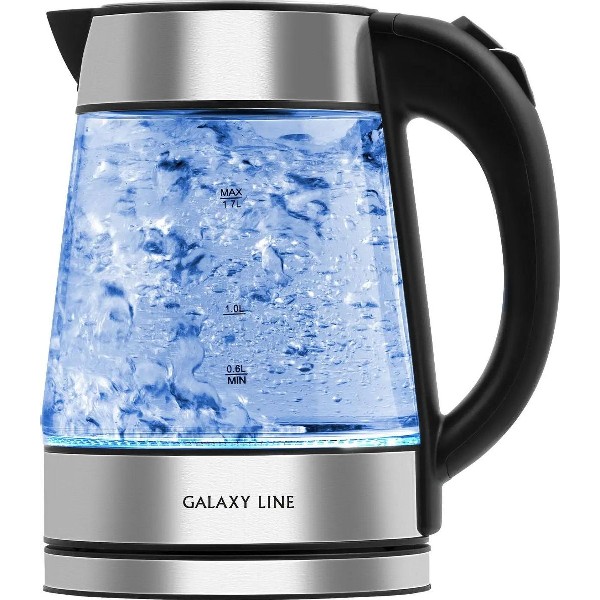 Электрический чайник Galaxy Line GL 0561 серебристый 1,7 л